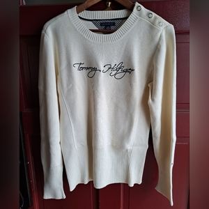 Tommy Hilfiger cream sweater